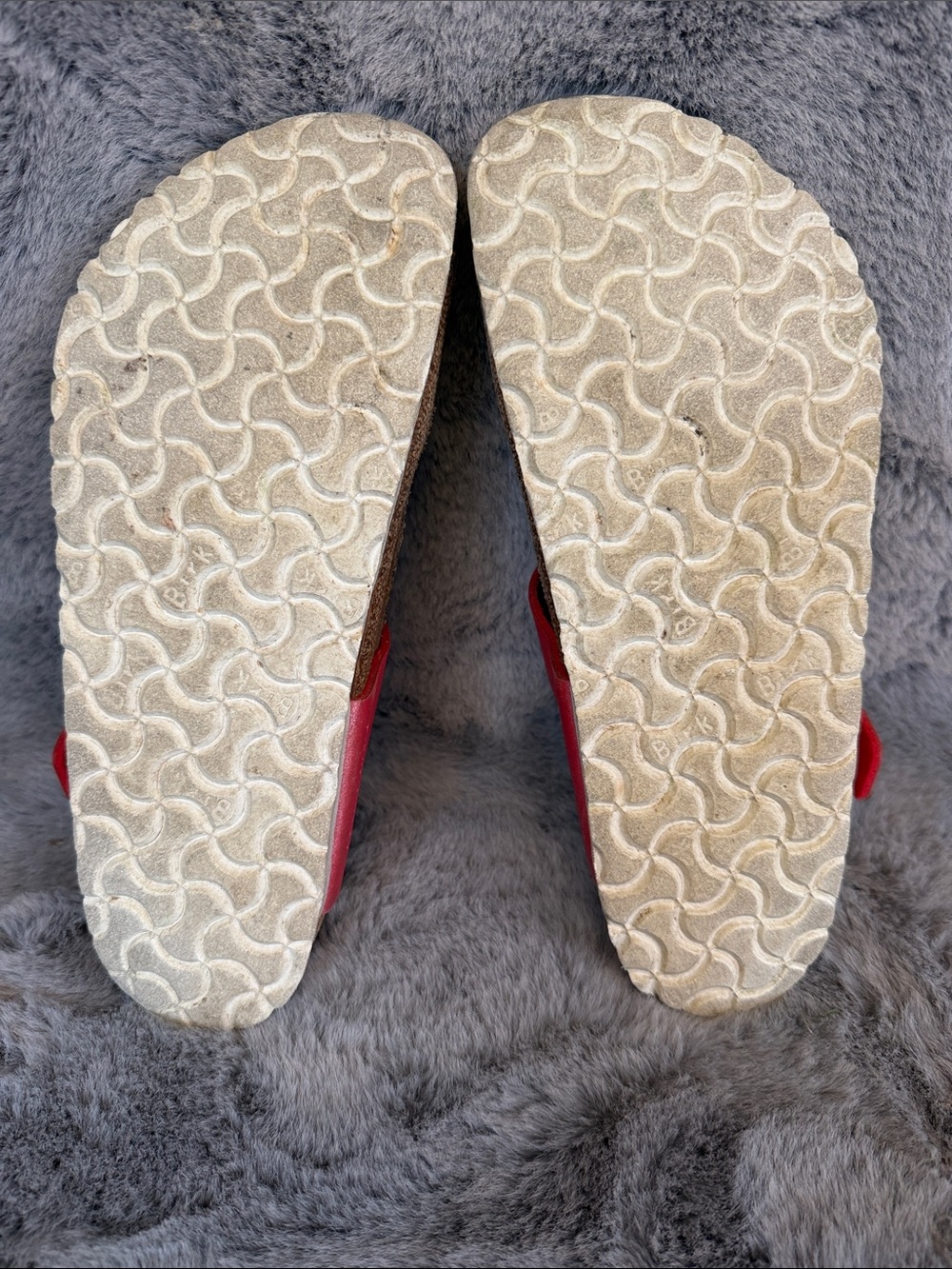 Birkenstock Red Thong Sandals - Picture 5 of 6